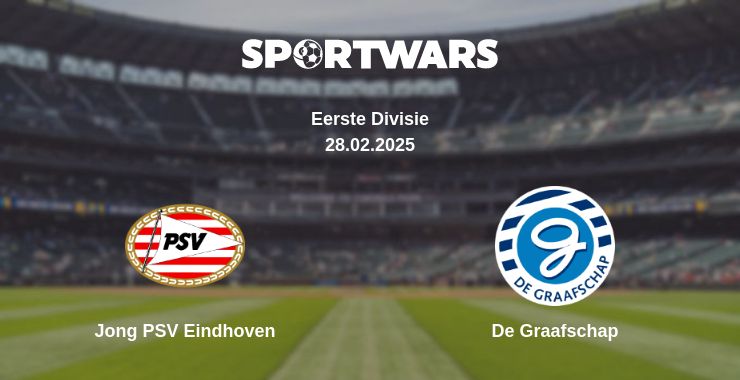 Where to watch the match Jong PSV Eindhoven - De Graafschap