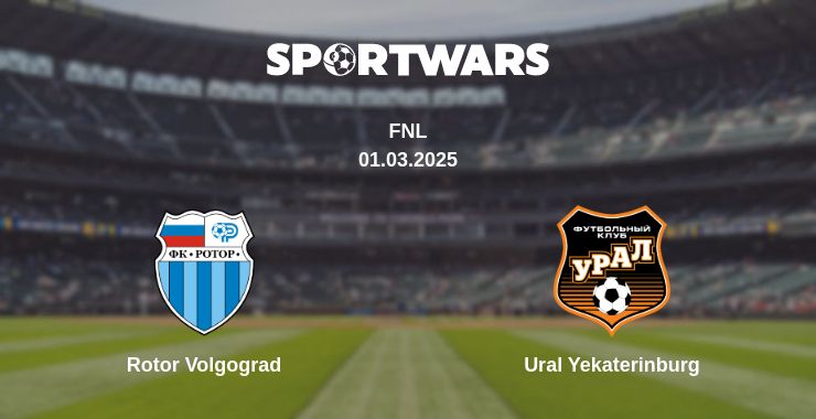 Where to watch the match Rotor Volgograd - Ural Yekaterinburg