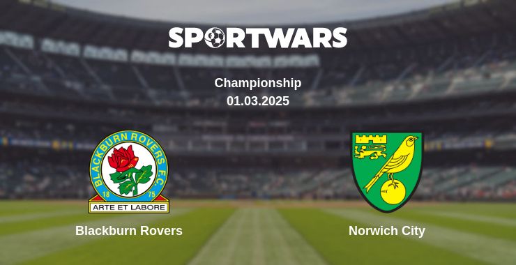 Where to watch the match Blackburn Rovers - Norwich City