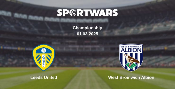 Where to watch the match Leeds United - West Bromwich Albion