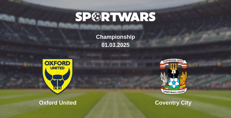 Where to watch the match Oxford United - Coventry City