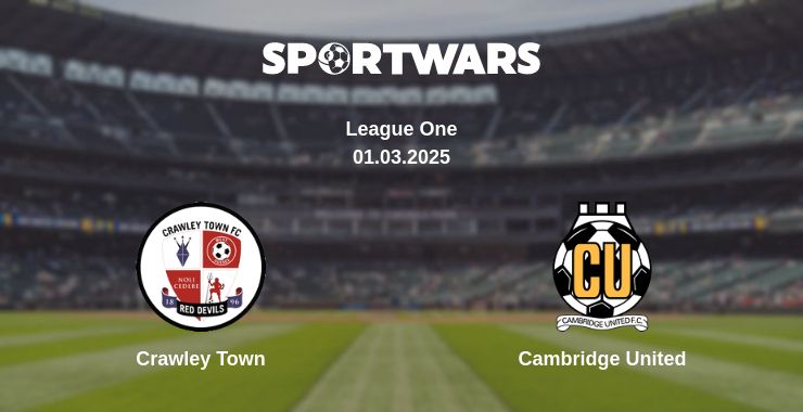 Where to watch the match Crawley Town - Cambridge United