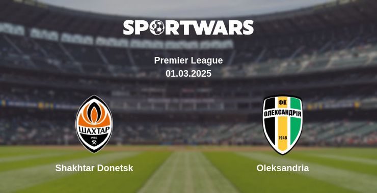 Where to watch the match Shakhtar Donetsk - Oleksandria