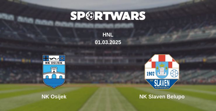 Where to watch the match NK Osijek - NK Slaven Belupo