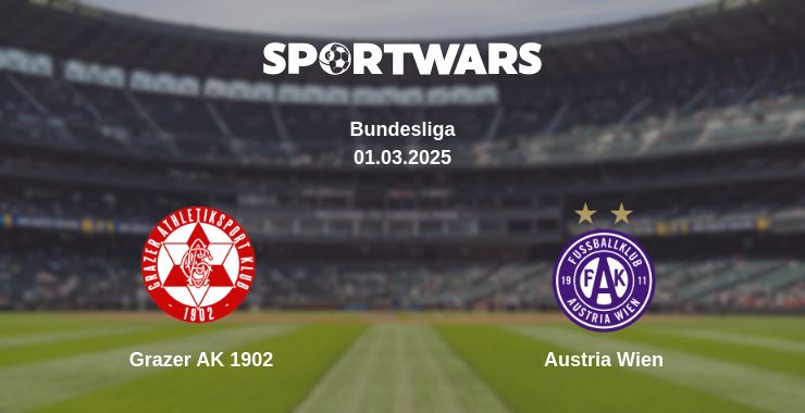 Where to watch the match Grazer AK 1902 - Austria Wien