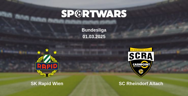 Where to watch the match SK Rapid Wien - SC Rheindorf Altach