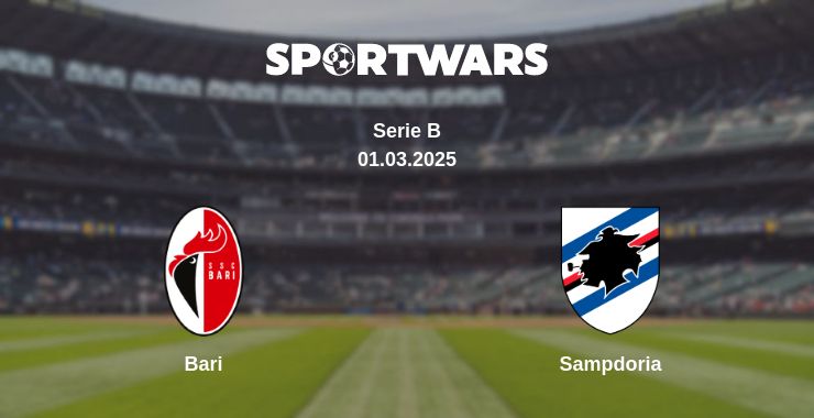 Where to watch the match Bari - Sampdoria