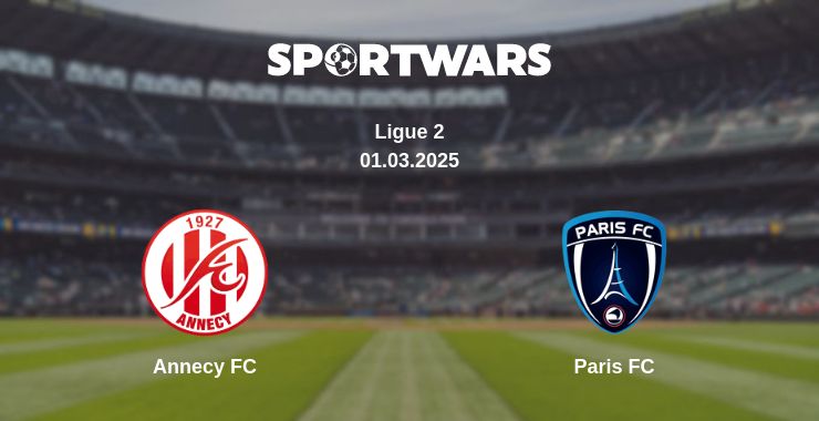 Where to watch the match Annecy FC - Paris FC