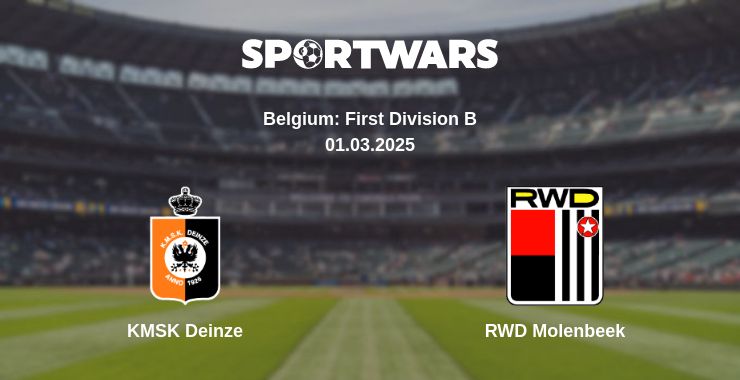 Where to watch the match KMSK Deinze - RWD Molenbeek