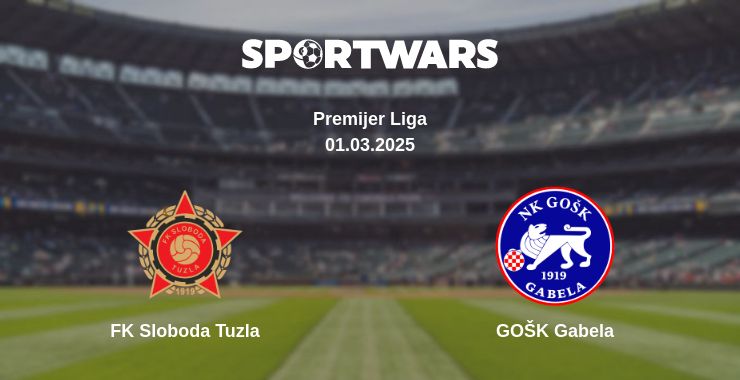 Where to watch the match FK Sloboda Tuzla - GOŠK Gabela