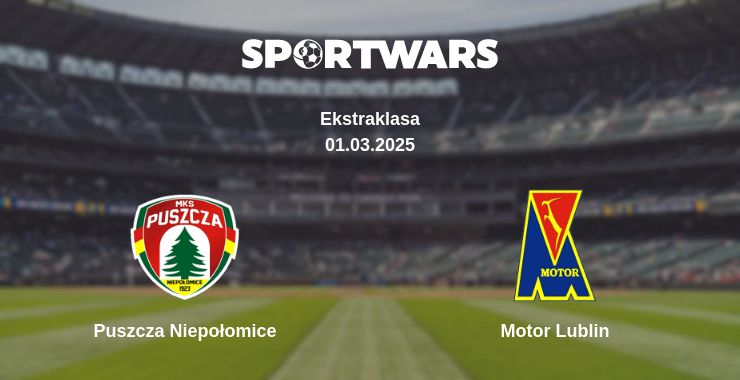 Where to watch the match Puszcza Niepołomice - Motor Lublin