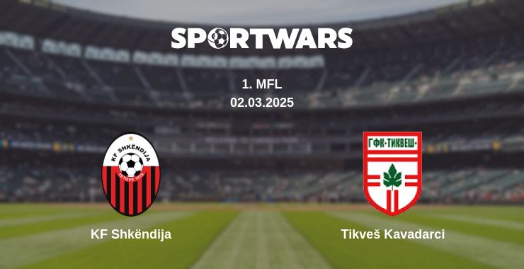 Where to watch the match KF Shkëndija - Tikveš Kavadarci