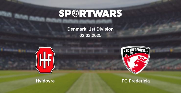 Where to watch the match Hvidovre - FC Fredericia