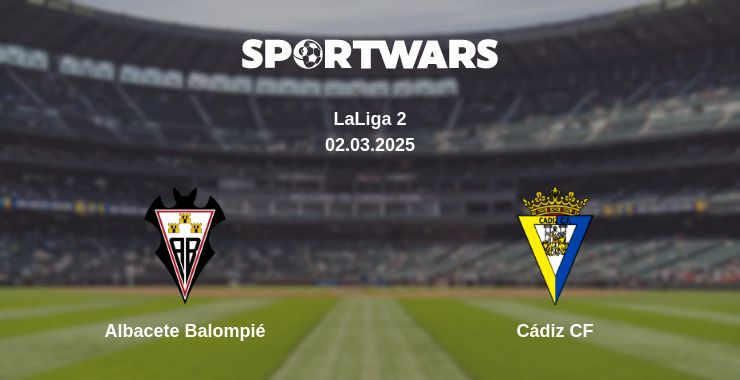 Where to watch the match Albacete Balompié - Cádiz CF