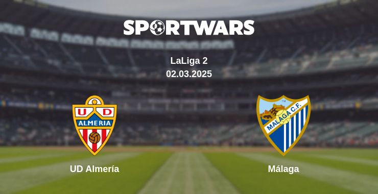 Where to watch the match UD Almería - Málaga