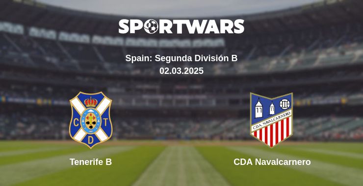 Where to watch the match Tenerife B - CDA Navalcarnero