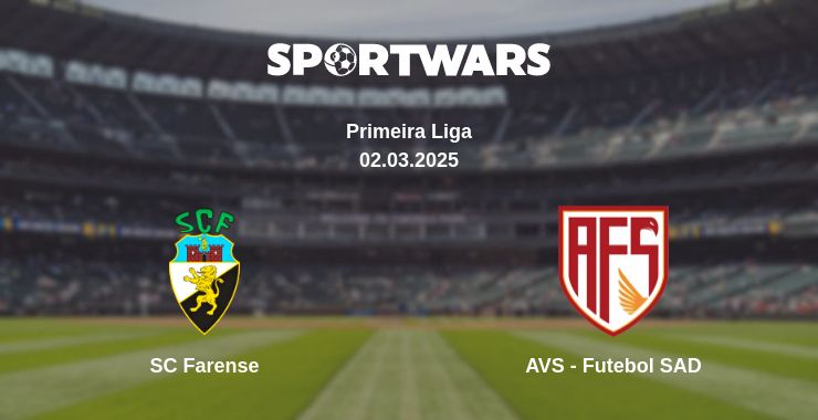 Where to watch the match SC Farense - AVS - Futebol SAD