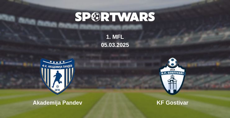 Where to watch the match Akademija Pandev - KF Gostivar