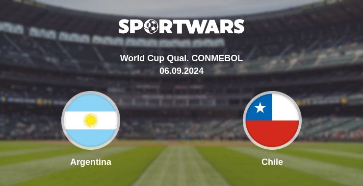 Where to watch the match Argentina - Chile