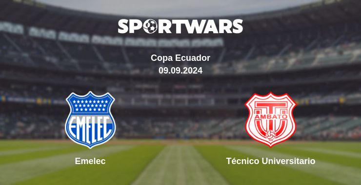 Where to watch the match Emelec - Técnico Universitario