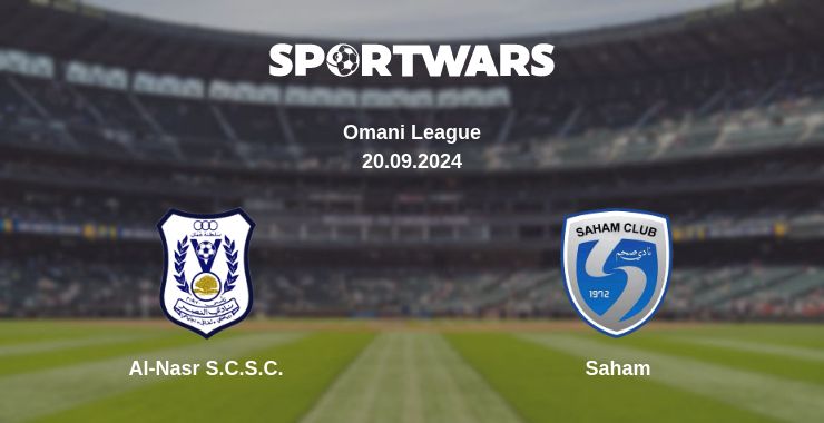 Where to watch the match Al-Nasr S.C.S.C. - Saham