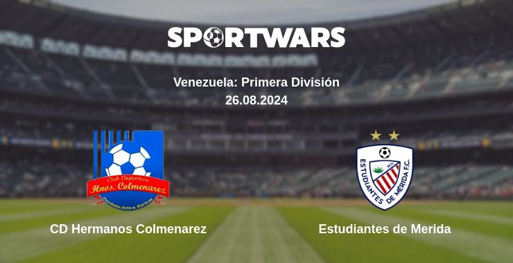 Where to watch the match CD Hermanos Colmenarez - Estudiantes de Merida