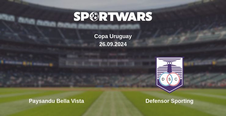 Where to watch the match Paysandu Bella Vista - Defensor Sporting