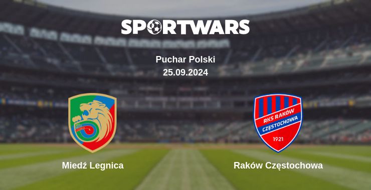 Where to watch the match Miedź Legnica - Raków Częstochowa