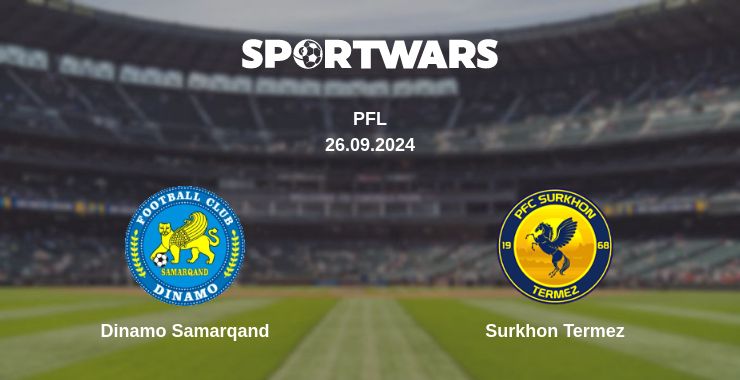 Where to watch the match Dinamo Samarqand - Surkhon Termez