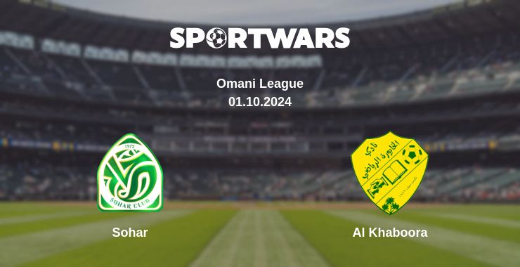 Where to watch the match Sohar - Al Khaboora