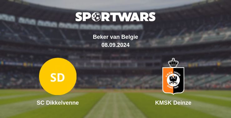 Where to watch the match SC Dikkelvenne - KMSK Deinze