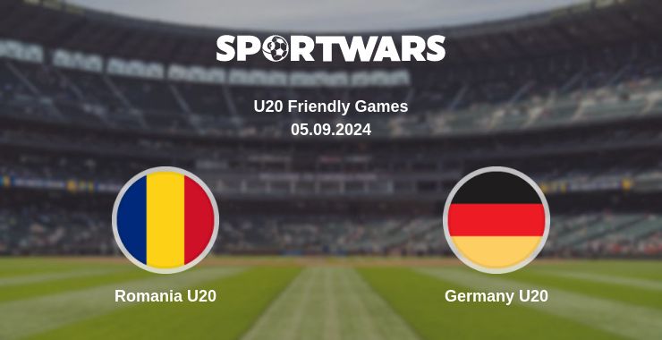 Where to watch the match Romania U20 - Germany U20