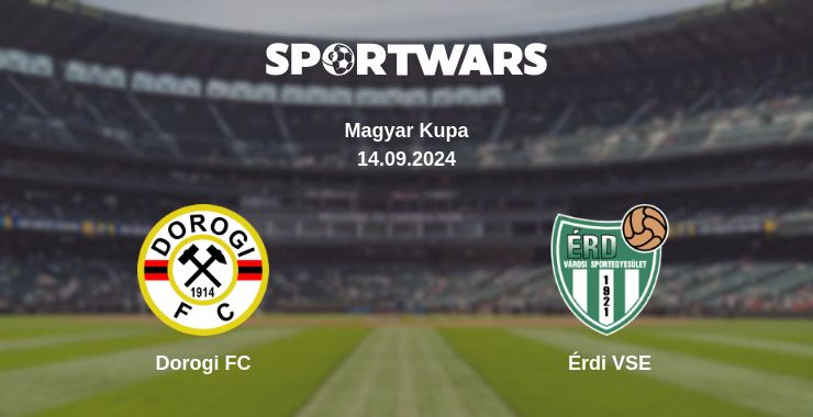 Where to watch the match Dorogi FC - Érdi VSE