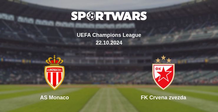 Where to watch the match AS Monaco - FK Crvena zvezda