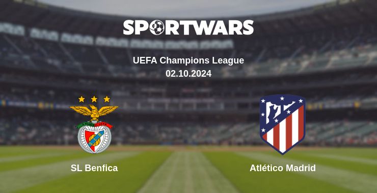 Where to watch the match SL Benfica - Atlético Madrid