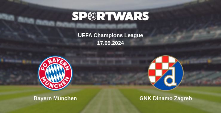 Where to watch the match Bayern München - GNK Dinamo Zagreb