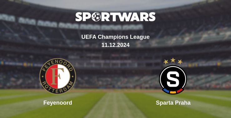 Where to watch the match Feyenoord - Sparta Praha