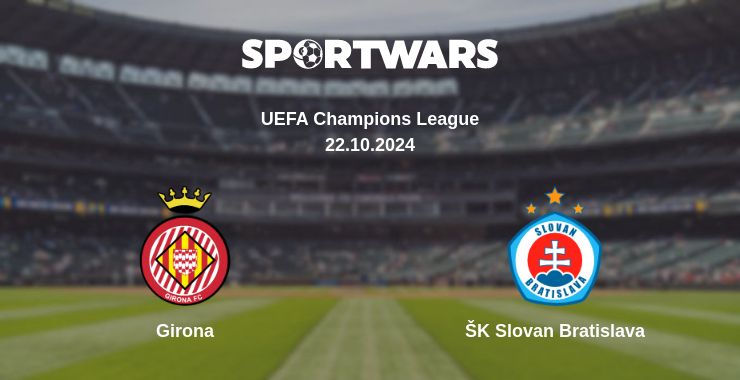 Where to watch the match Girona - ŠK Slovan Bratislava