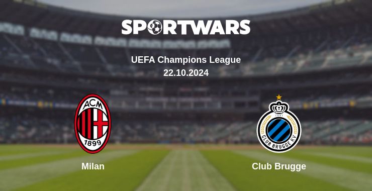 Where to watch the match Milan - Club Brugge