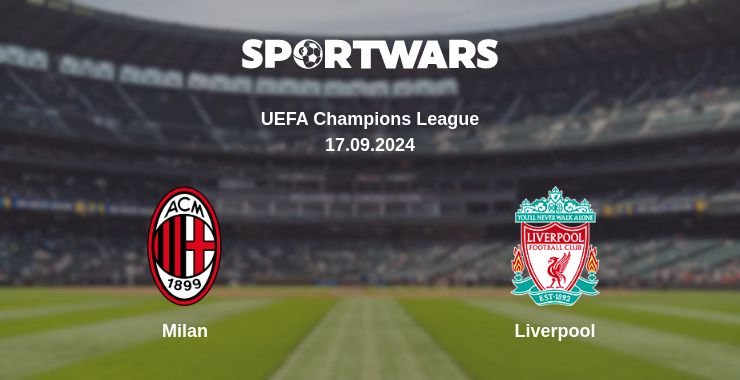 Where to watch the match Milan - Liverpool