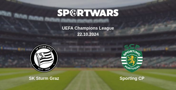 Where to watch the match SK Sturm Graz - Sporting CP