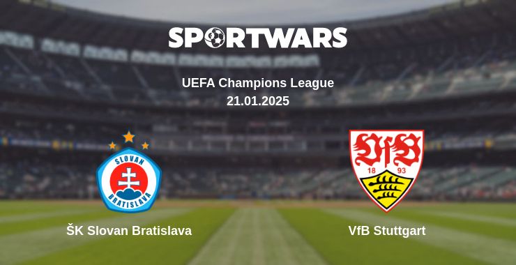 Where to watch the match ŠK Slovan Bratislava - VfB Stuttgart