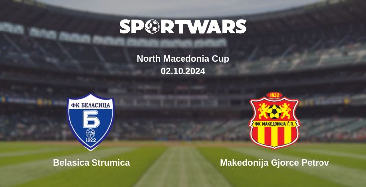 Where to watch the match Belasica Strumica - Makedonija Gjorce Petrov