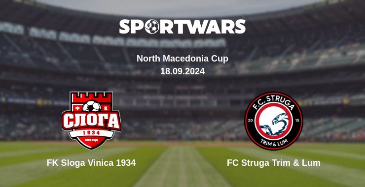 Where to watch the match FK Sloga Vinica 1934 - FC Struga Trim & Lum