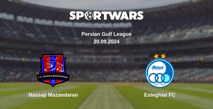 Where to watch the match Nassaji Mazandaran - Esteghlal FC