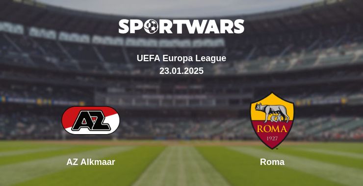 Where to watch the match AZ Alkmaar - Roma