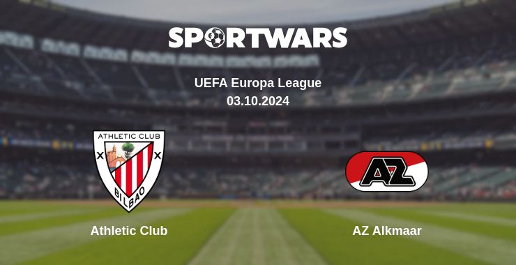 Where to watch the match Athletic Club - AZ Alkmaar