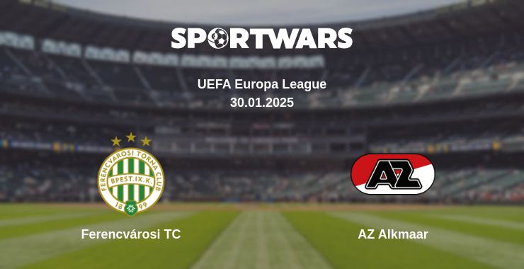 Where to watch the match Ferencvárosi TC - AZ Alkmaar