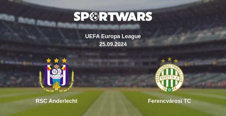 Where to watch the match RSC Anderlecht - Ferencvárosi TC