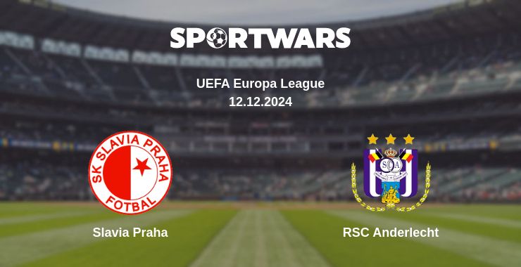 Where to watch the match Slavia Praha - RSC Anderlecht